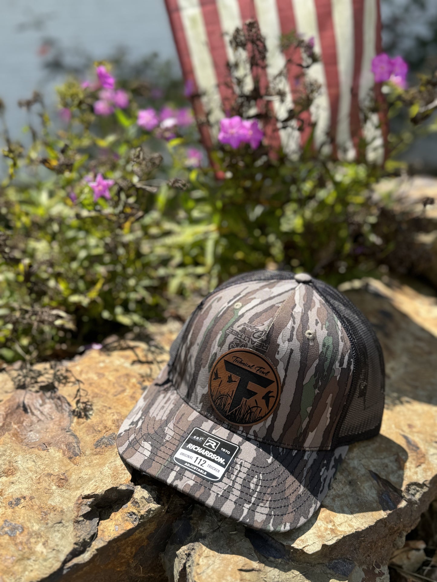 TechnicalFowl Bottomland/Black (5 Panel) Hat