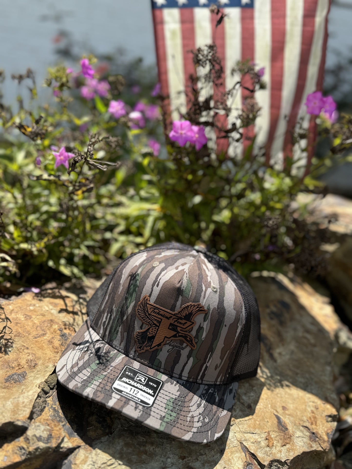 TechnicalFowl Bottomland/Black (5 Panel) Hat