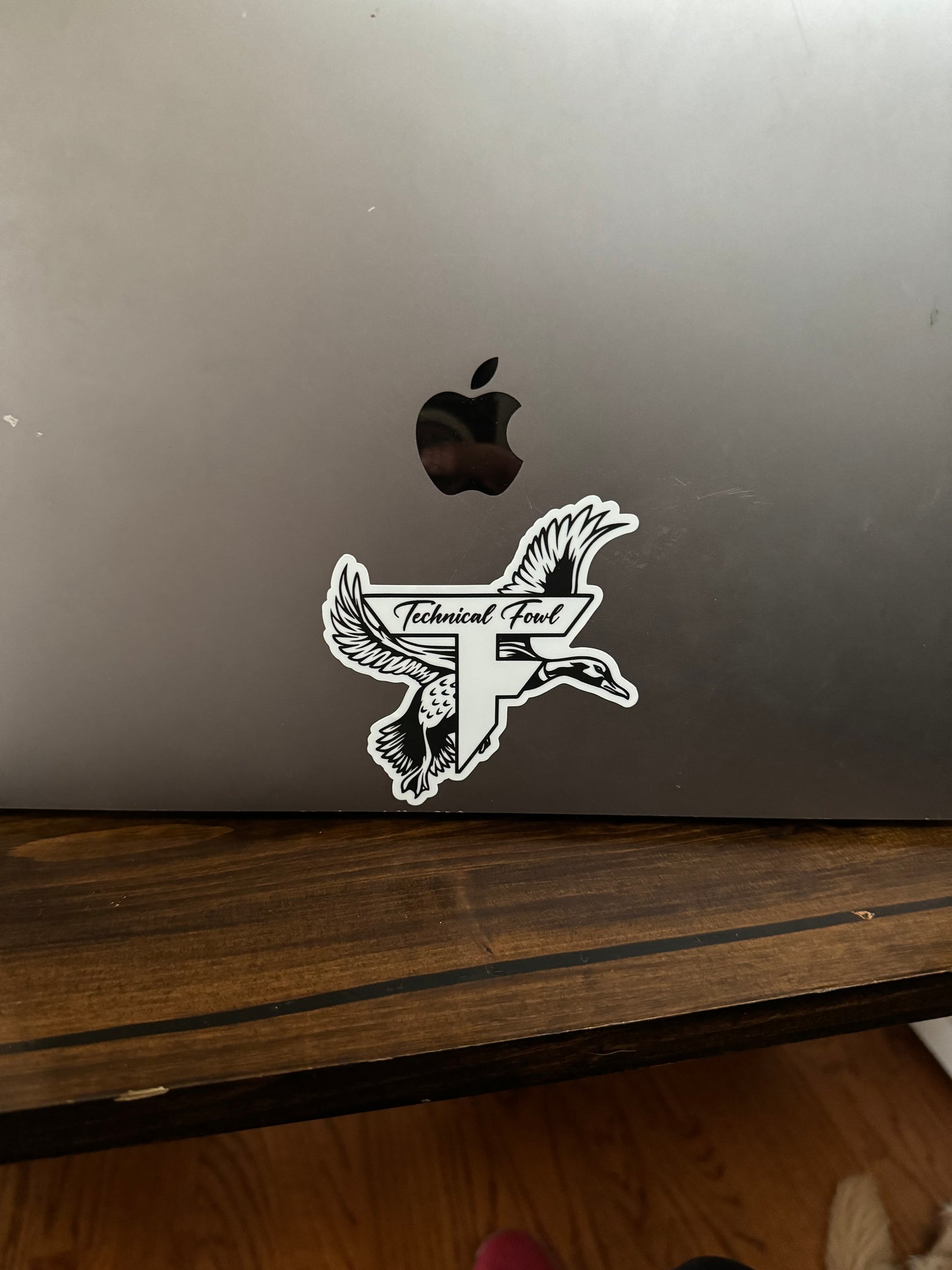 TechnicalFowl Flying Mallard Sticker