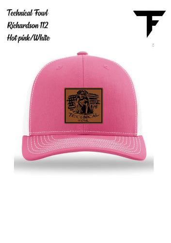 TechnicalFowl Hot Pink/White (6 Panel) Hat