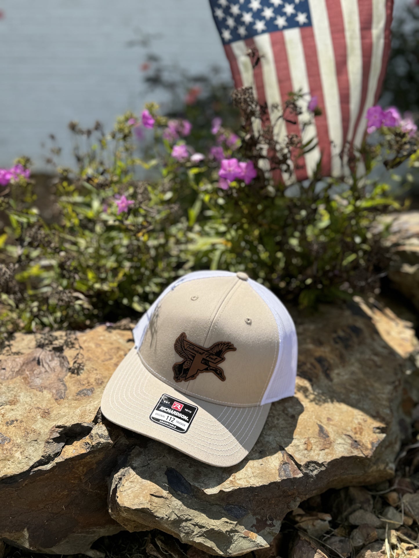 TechnicalFowl Tan/White (6 Panel) Hat