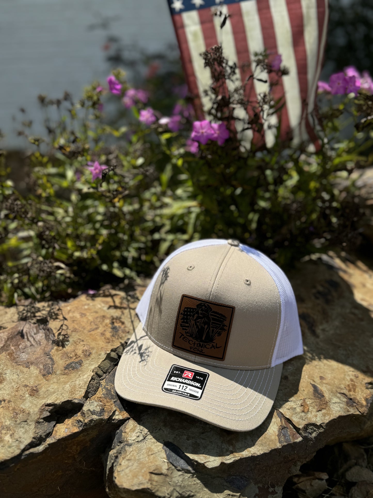 TechnicalFowl Tan/White (6 Panel) Hat