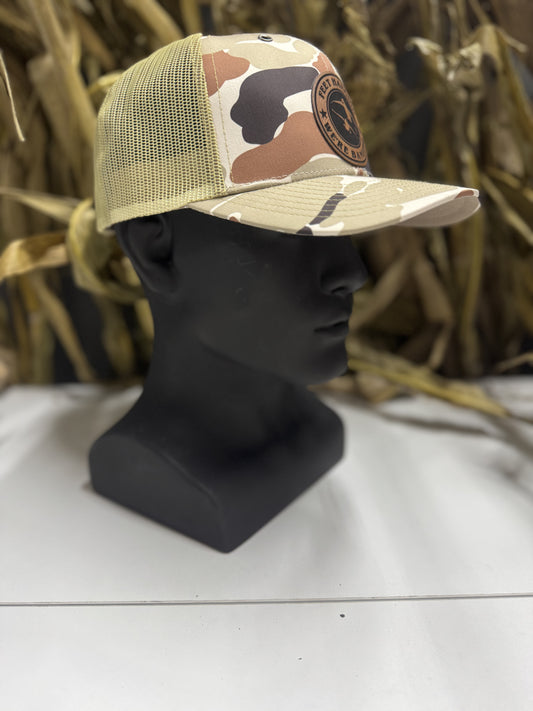 TechnicalFowl Tan DuckCamo (6 Panel) Hat