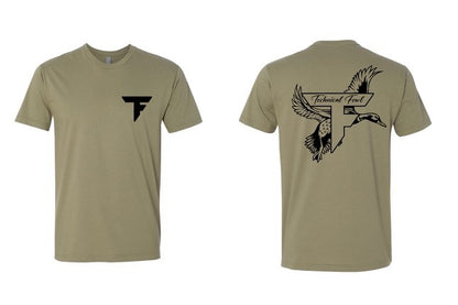 TechnicalFowl Men's Flying Mallard T-Shirt